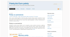 Desktop Screenshot of palety.biz